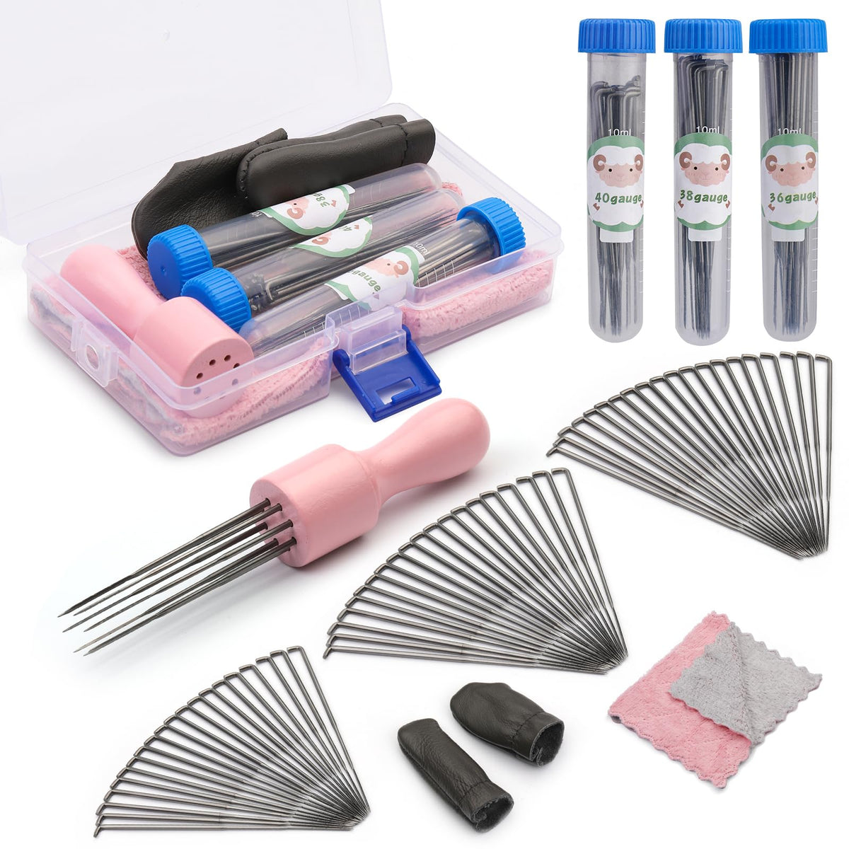 IMZAY Needle Felting Tools, Needle Felting Supplies Needles Felting Needles