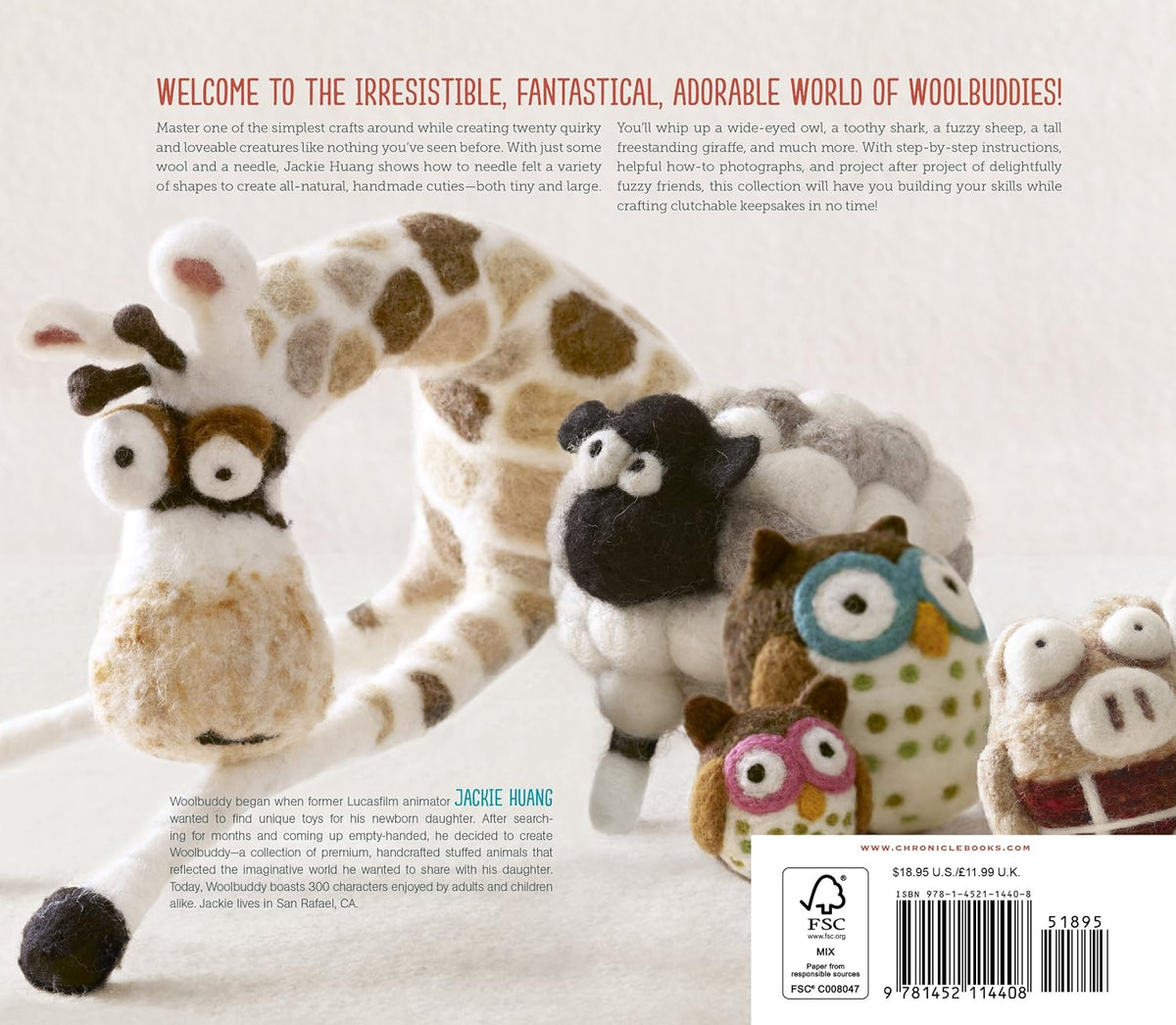 Woolbuddies: 20 Irresistibly Simple Needle Felting Projects
