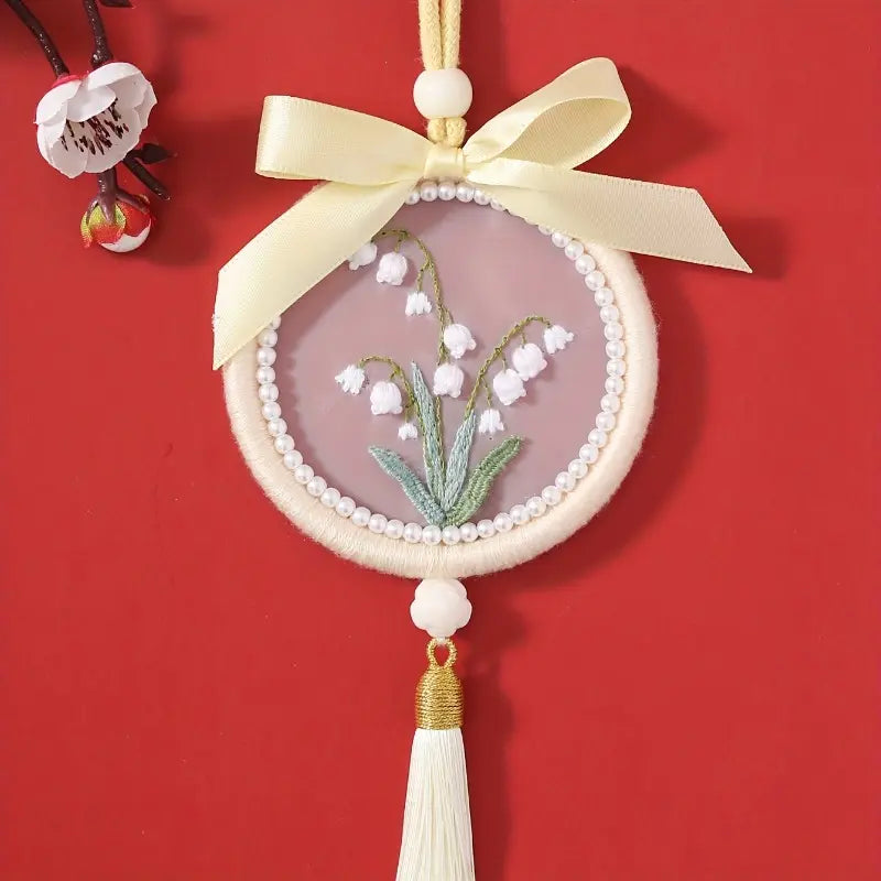 Embroidered Floral DIY Craft Kit
