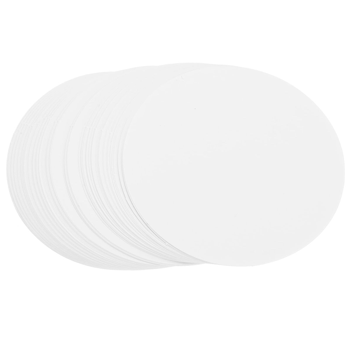PATIKIL 1.4in (35mm) Button Badge Blank Paper, 100 Pcs Badge for 1 Inch 25mm Round Badge Button Maker Supplies DIY Pattern Painting Handmade Craft