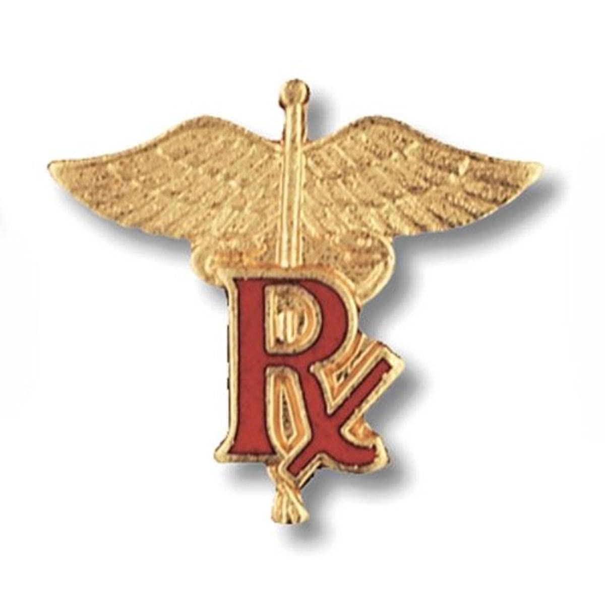 Prestige Medical Emblem Pin, Paramedic (Star of Life Design)