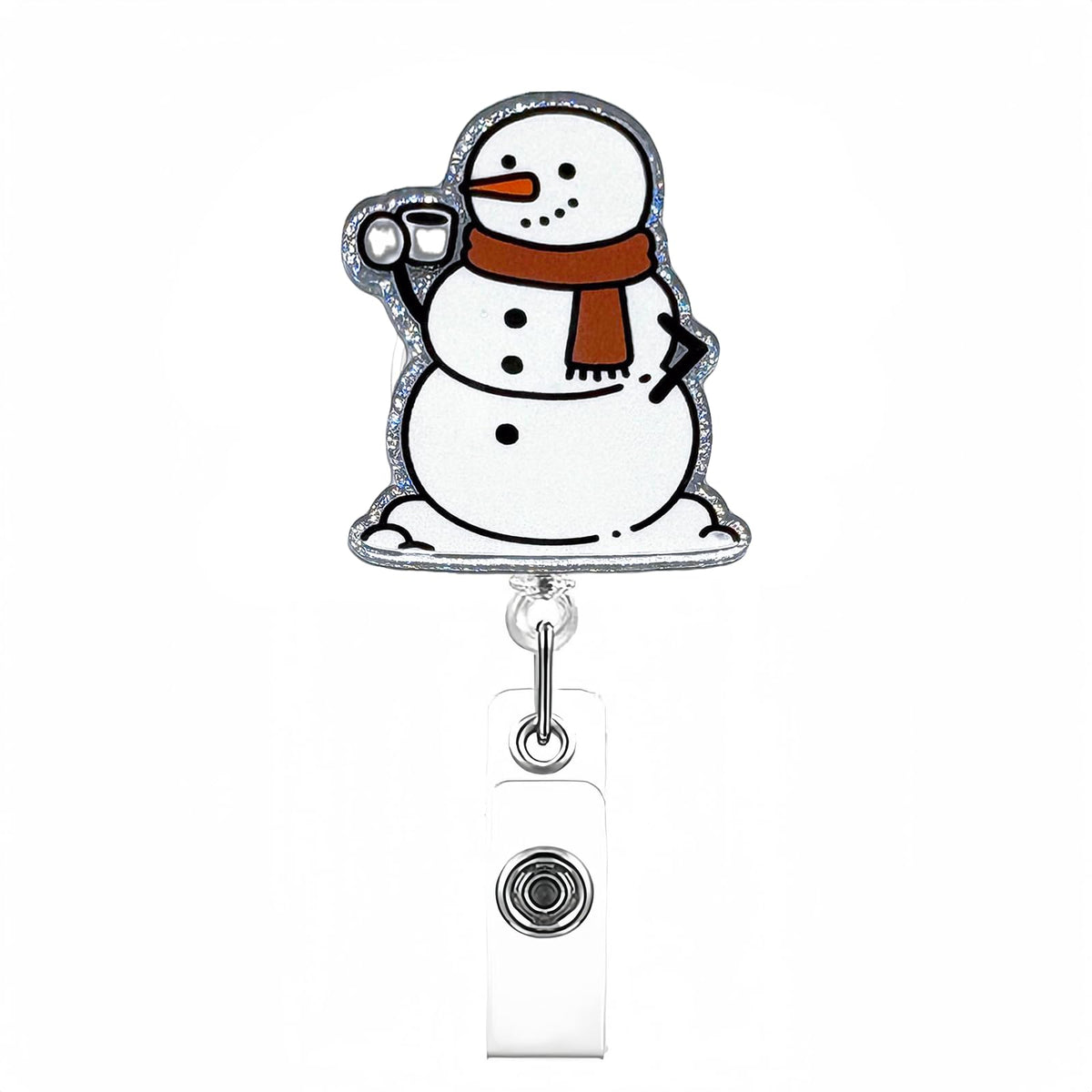 Retractable Badge Reel, Cute Badge Reels for Nurse Badge Holder with Alligator Clip for Doctor Teacher Shark
