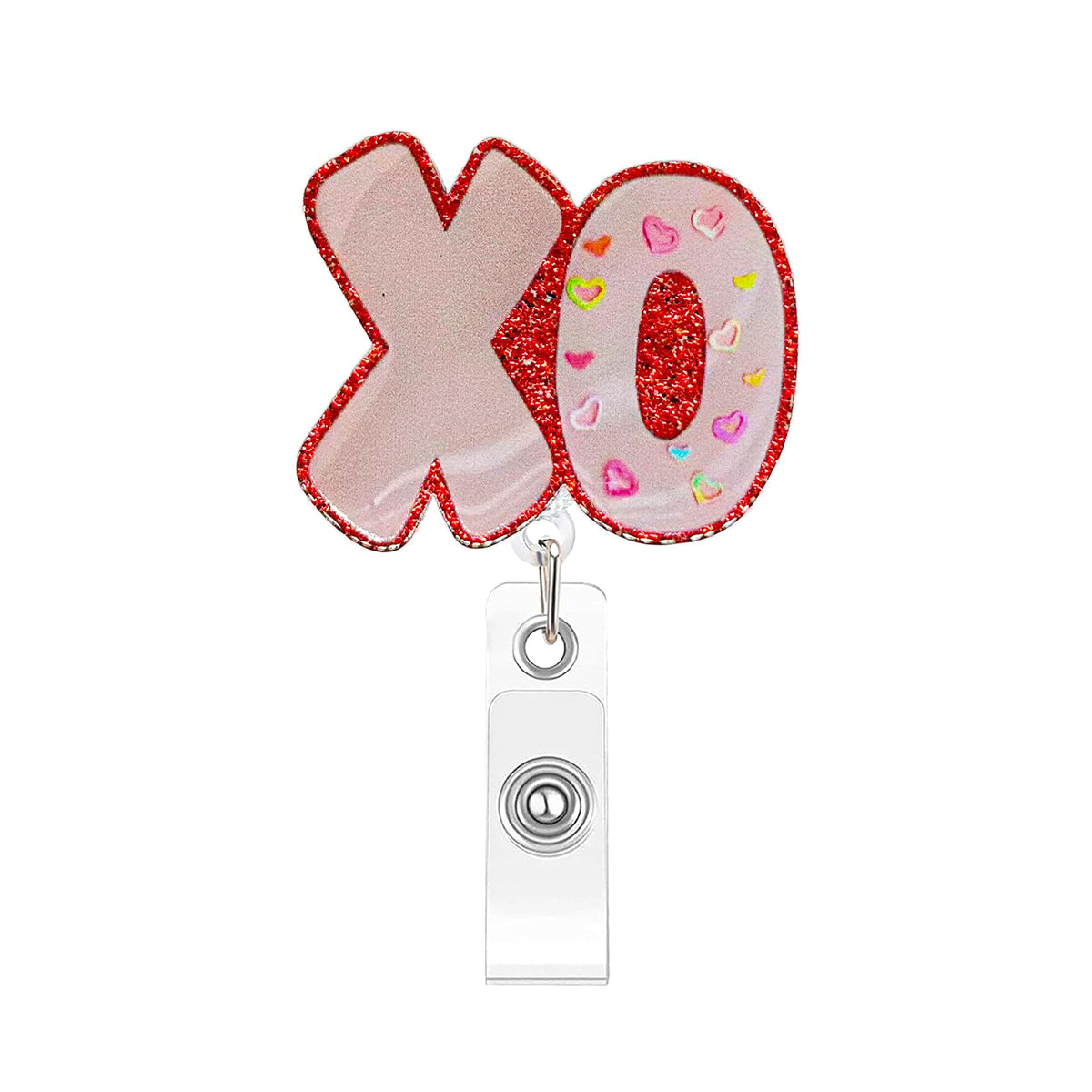Retractable Badge Reel, Cute Badge Reels for Nurse Badge Holder with Alligator Clip for Doctor Teacher Shark