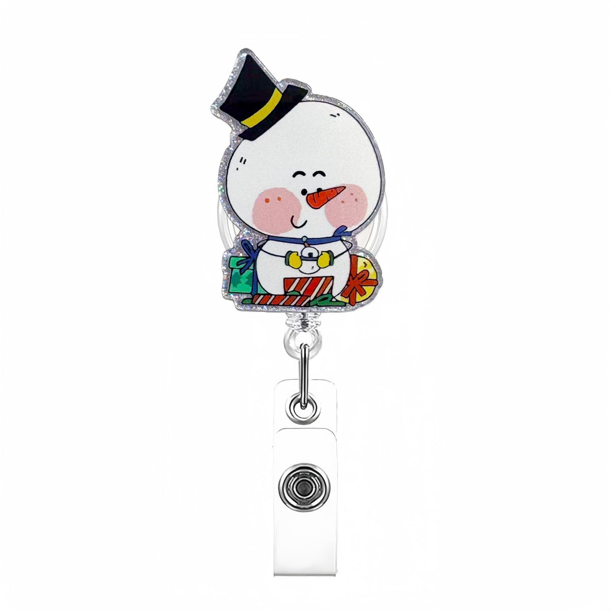 Retractable Badge Reel, Cute Badge Reels for Nurse Badge Holder with Alligator Clip for Doctor Teacher Shark