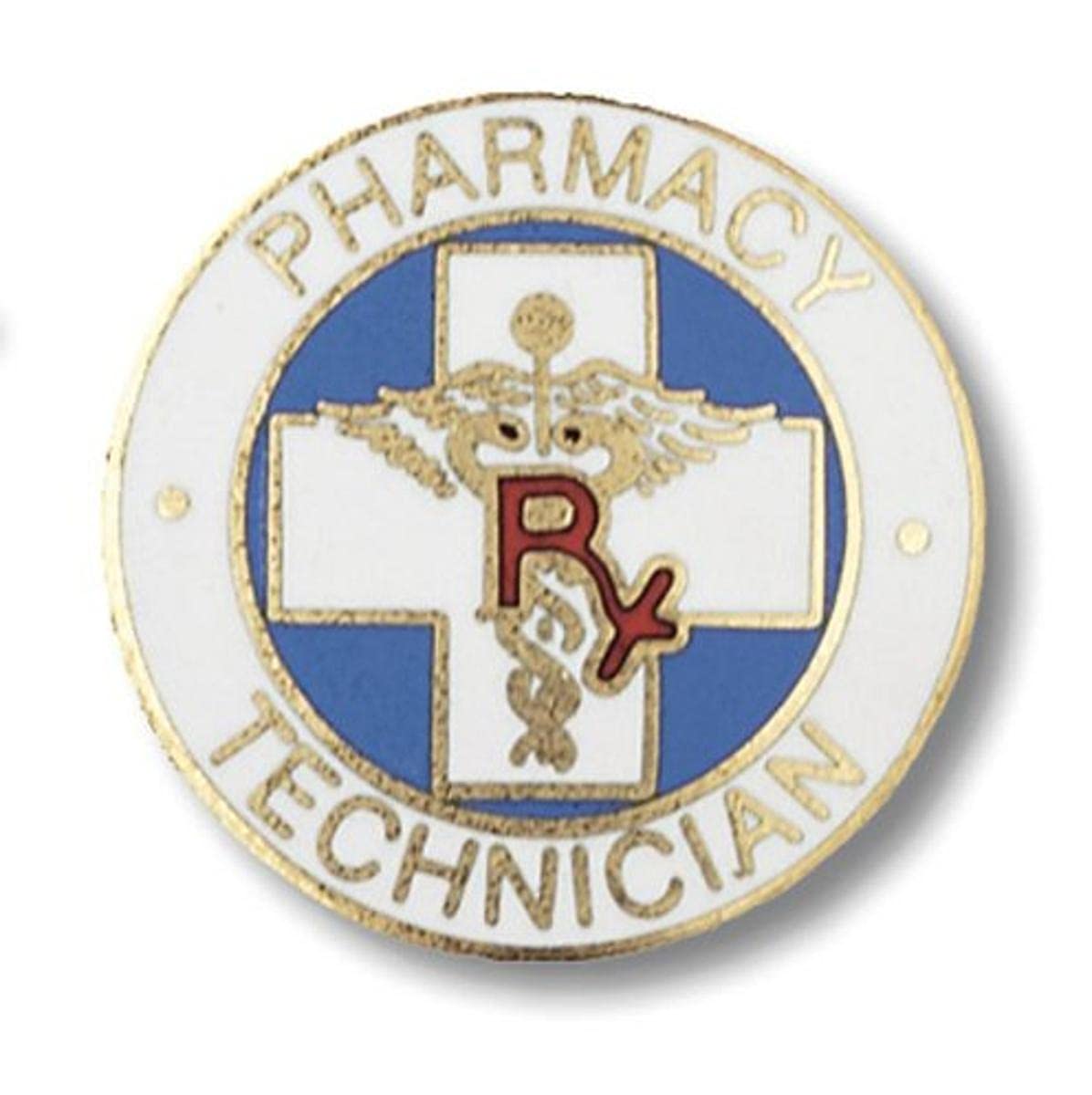Prestige Medical Emblem Pin, Paramedic (Star of Life Design)