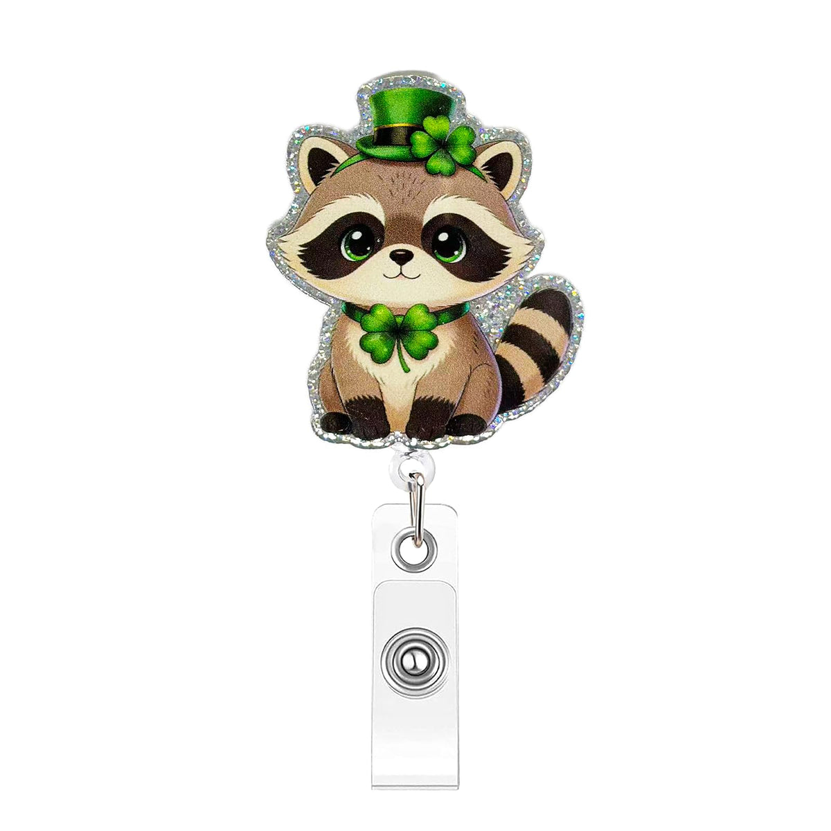Retractable Badge Reel, Cute Badge Reels for Nurse Badge Holder with Alligator Clip for Doctor Teacher Shark