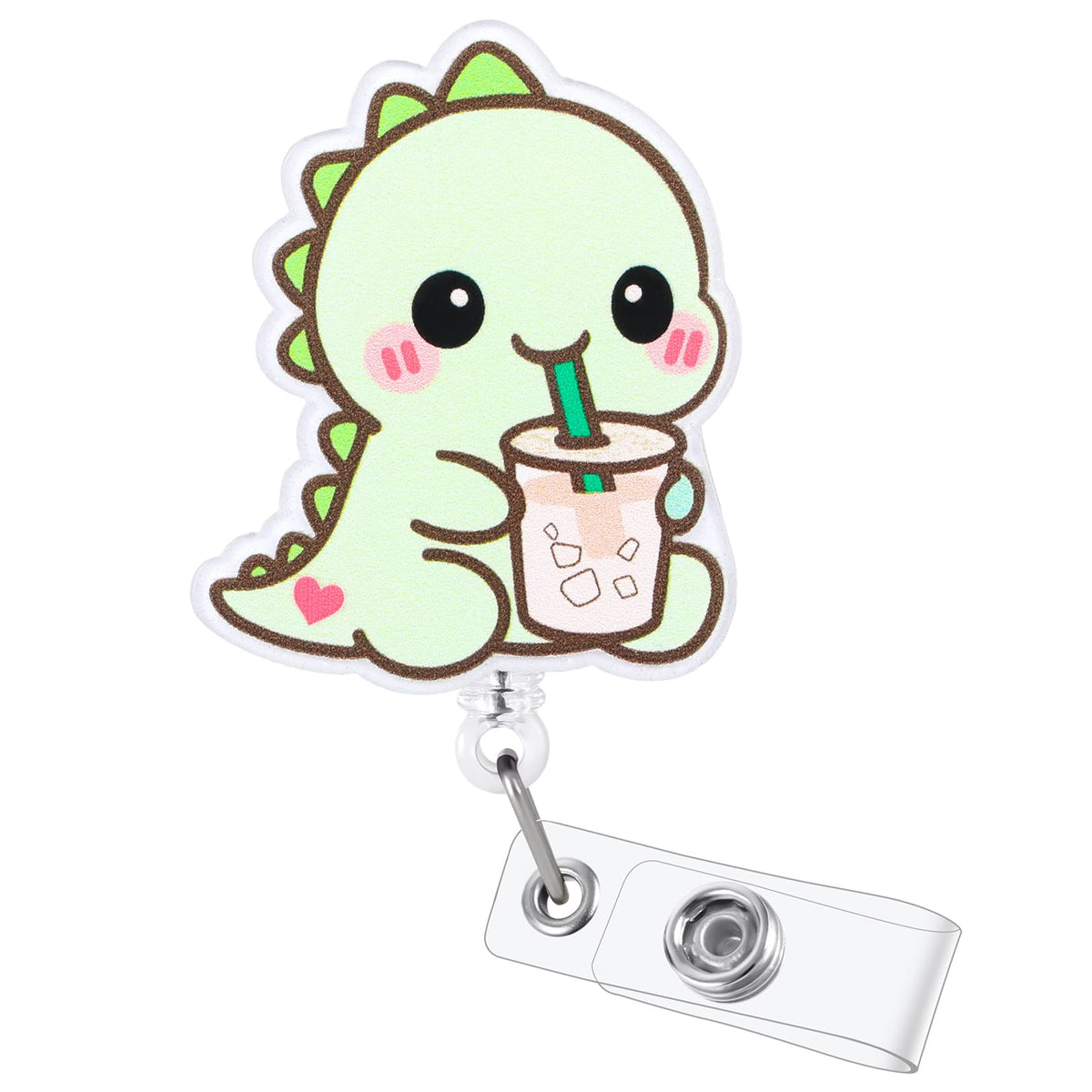 Sana Sana Colita De Rana Funny Badge Reel, Retractable RN Nurse ID Holder