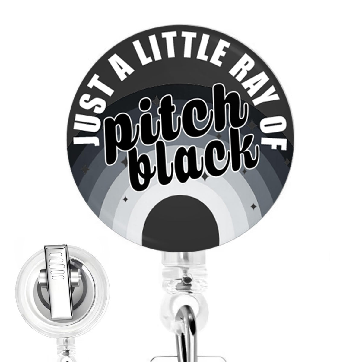 Bruh Doll Nurse Badge Reel - Handcrafted Retractable Badge Clip for Exhausted, Tired, Nursing Students and Medical Staff