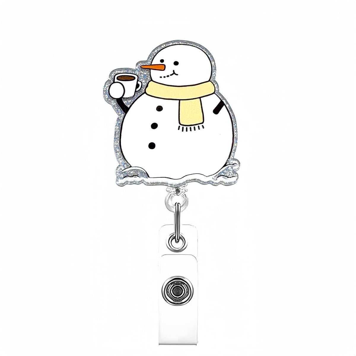 Retractable Badge Reel, Cute Badge Reels for Nurse Badge Holder with Alligator Clip for Doctor Teacher Shark