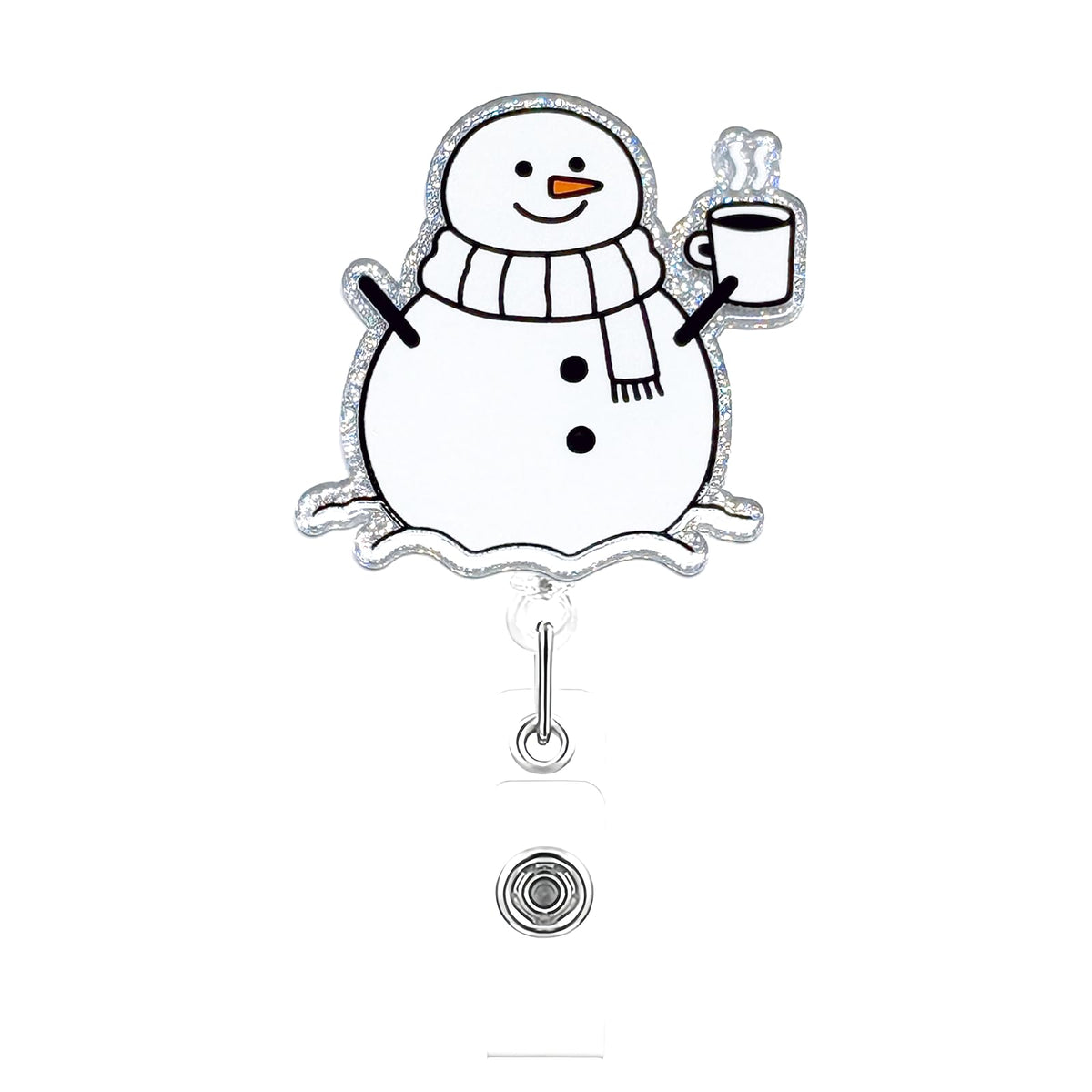 Retractable Badge Reel, Cute Badge Reels for Nurse Badge Holder with Alligator Clip for Doctor Teacher Shark