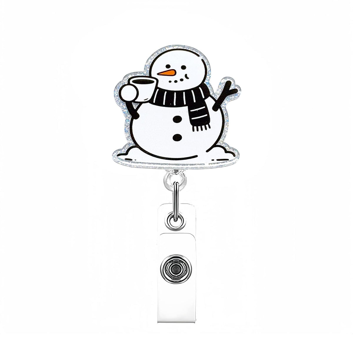 Retractable Badge Reel, Cute Badge Reels for Nurse Badge Holder with Alligator Clip for Doctor Teacher Shark