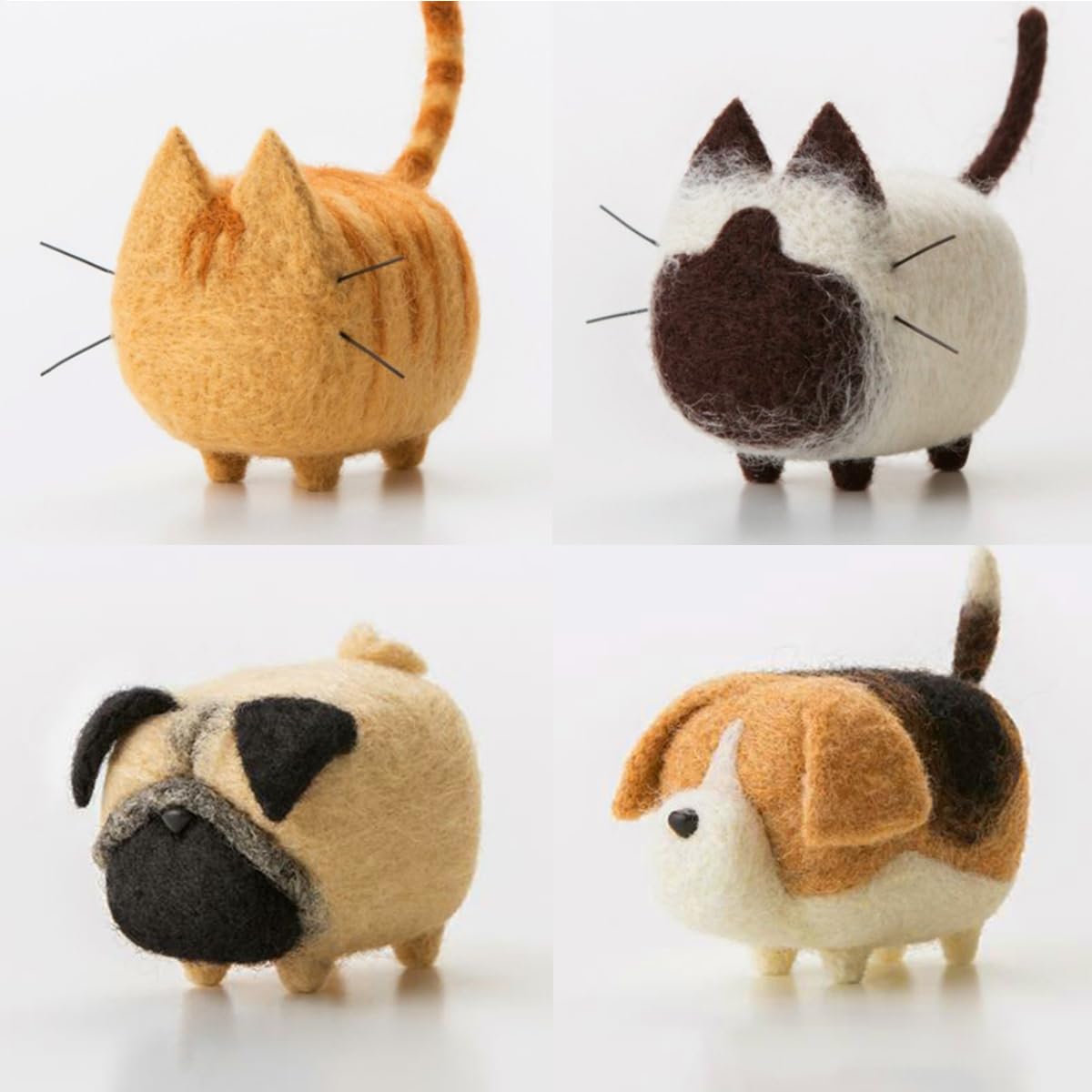 Truslin Needle Felting Kit, 12 Pcs Doll Making Needle Felting Starter Kit