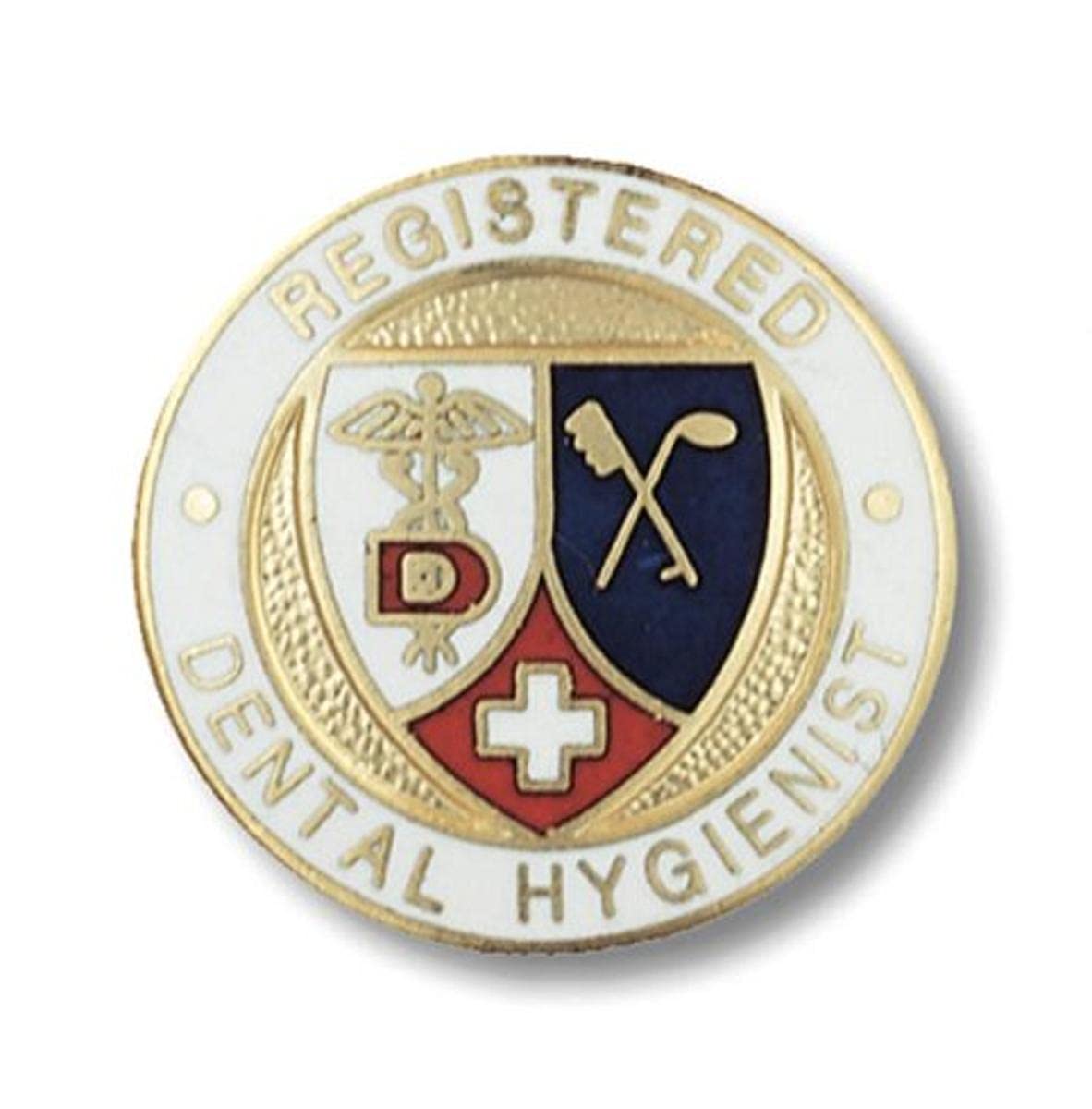 Prestige Medical Emblem Pin, Paramedic (Star of Life Design)