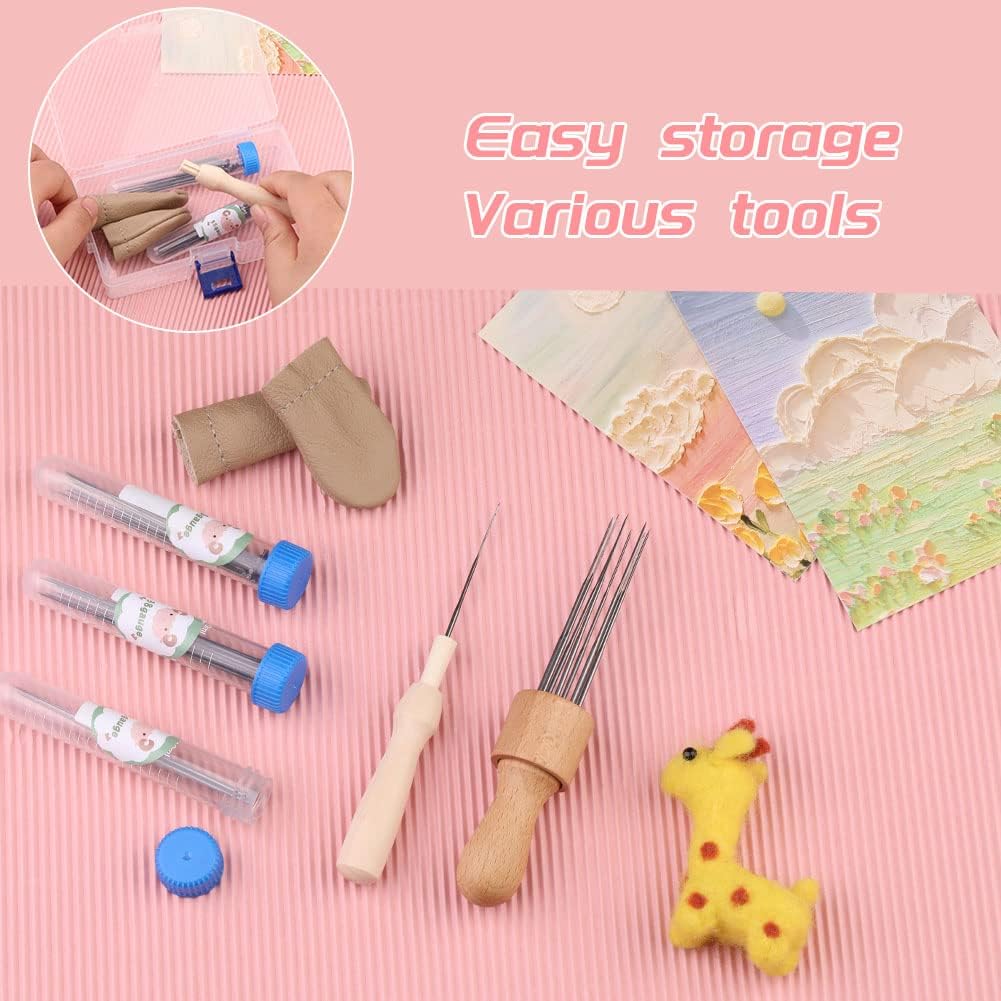 IMZAY Needle Felting Tools, Needle Felting Supplies Needles Felting Needles