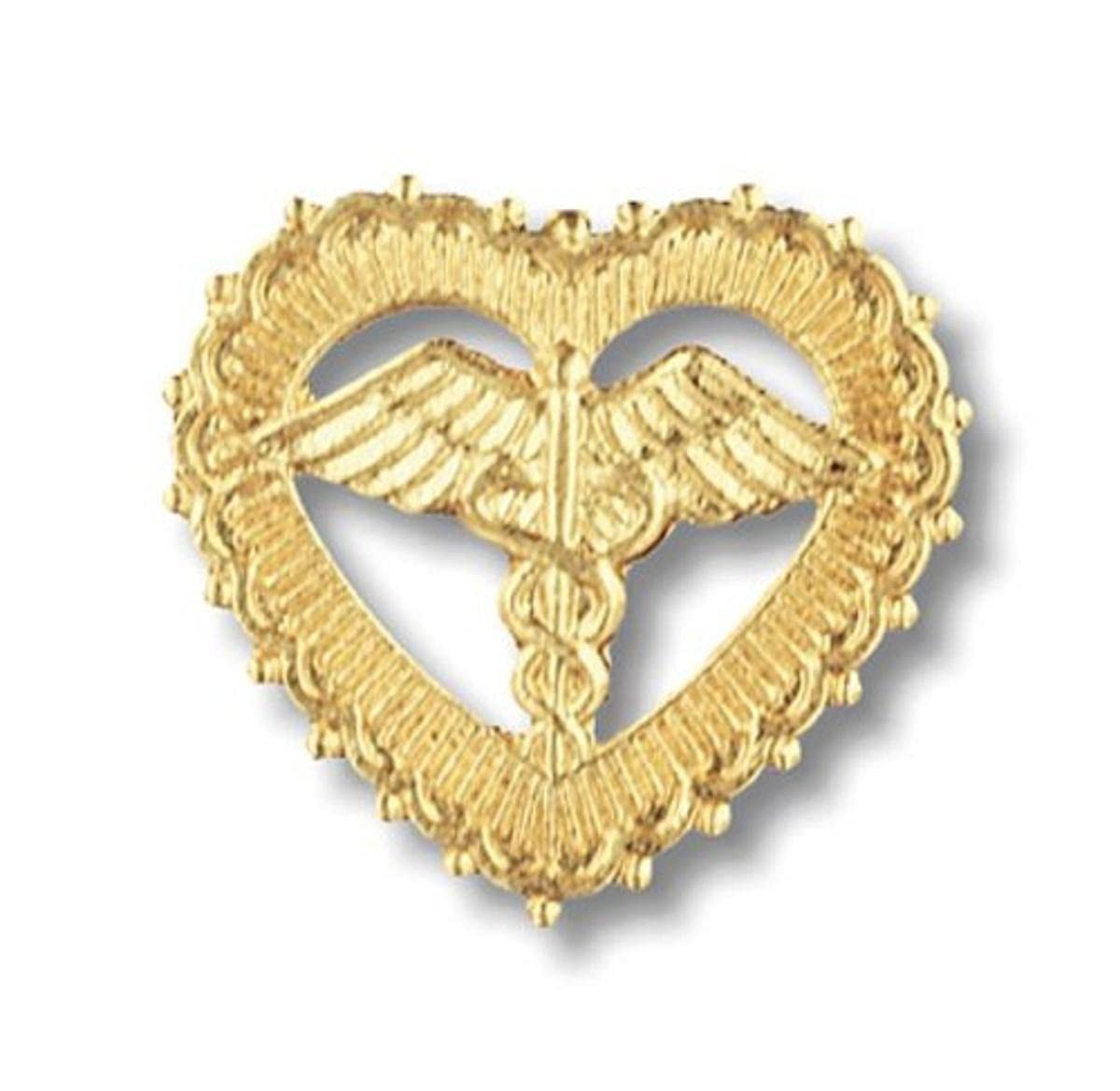 Prestige Medical Emblem Pin, Paramedic (Star of Life Design)