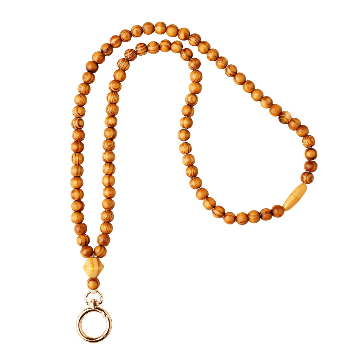 3PCS Teacher Breakaway Lanyards for Id Badges and Keys, Beaded Cute Badge Lanyards for Women Soft Nurse Necklace Boho Lanyards Fashion Silicone Bead Lanyard