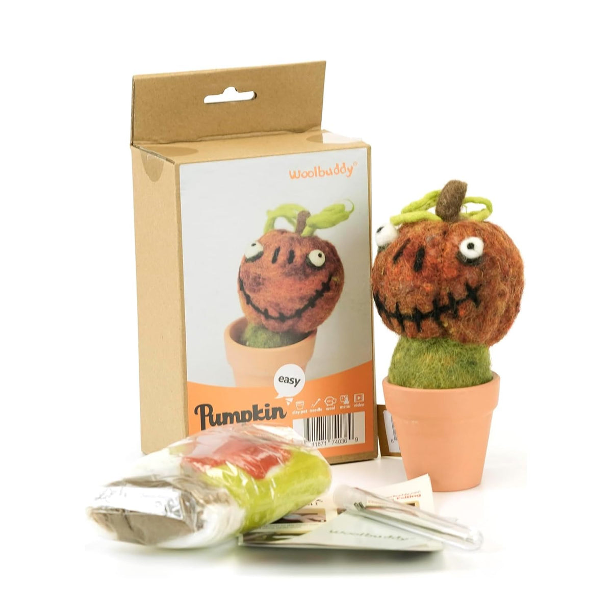 Woolbuddy Needle Felting Kit Starter Set (Cactus & Succulent) for Adults