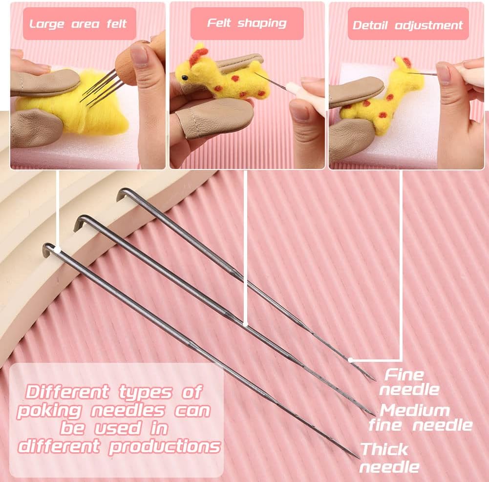 IMZAY Needle Felting Tools, Needle Felting Supplies Needles Felting Needles