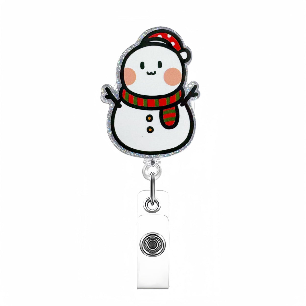 Retractable Badge Reel, Cute Badge Reels for Nurse Badge Holder with Alligator Clip for Doctor Teacher Shark