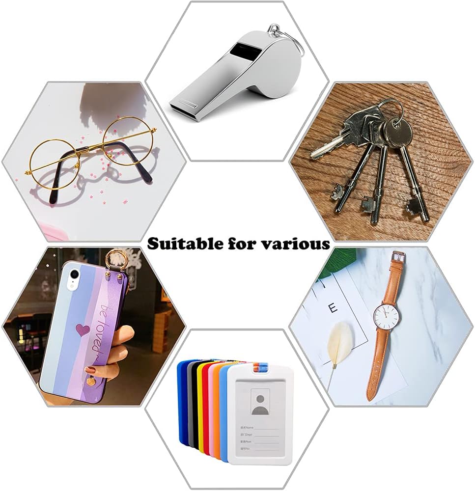Teacher Lanyards for ID Badges and Keys, Cute Silicone Beaded Lanyard