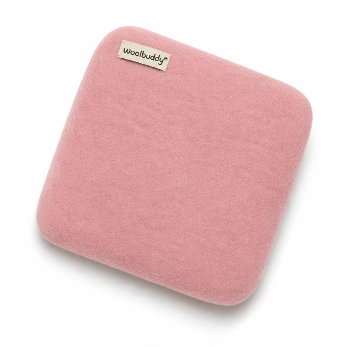 Woolbuddy Needle Felting Mat 10 x 10 x 1.5 Inch (Olive), Pure Wool Felt Pad