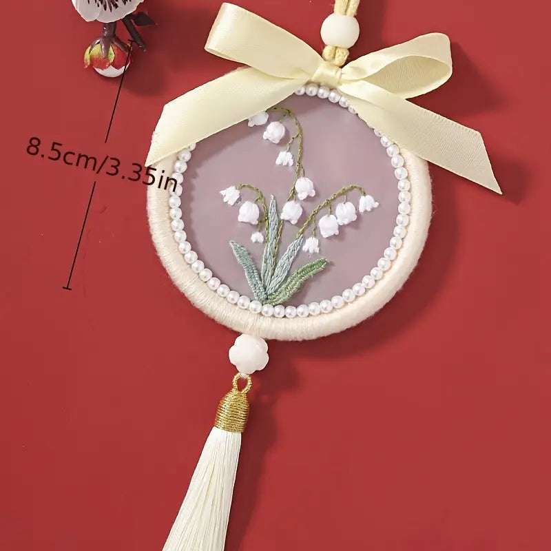 Embroidered Floral DIY Craft Kit