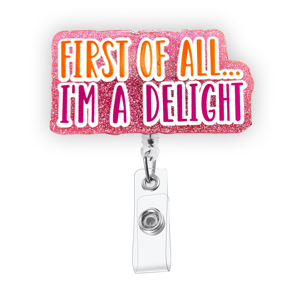 Sana Sana Colita De Rana Funny Badge Reel, Retractable RN Nurse ID Holder