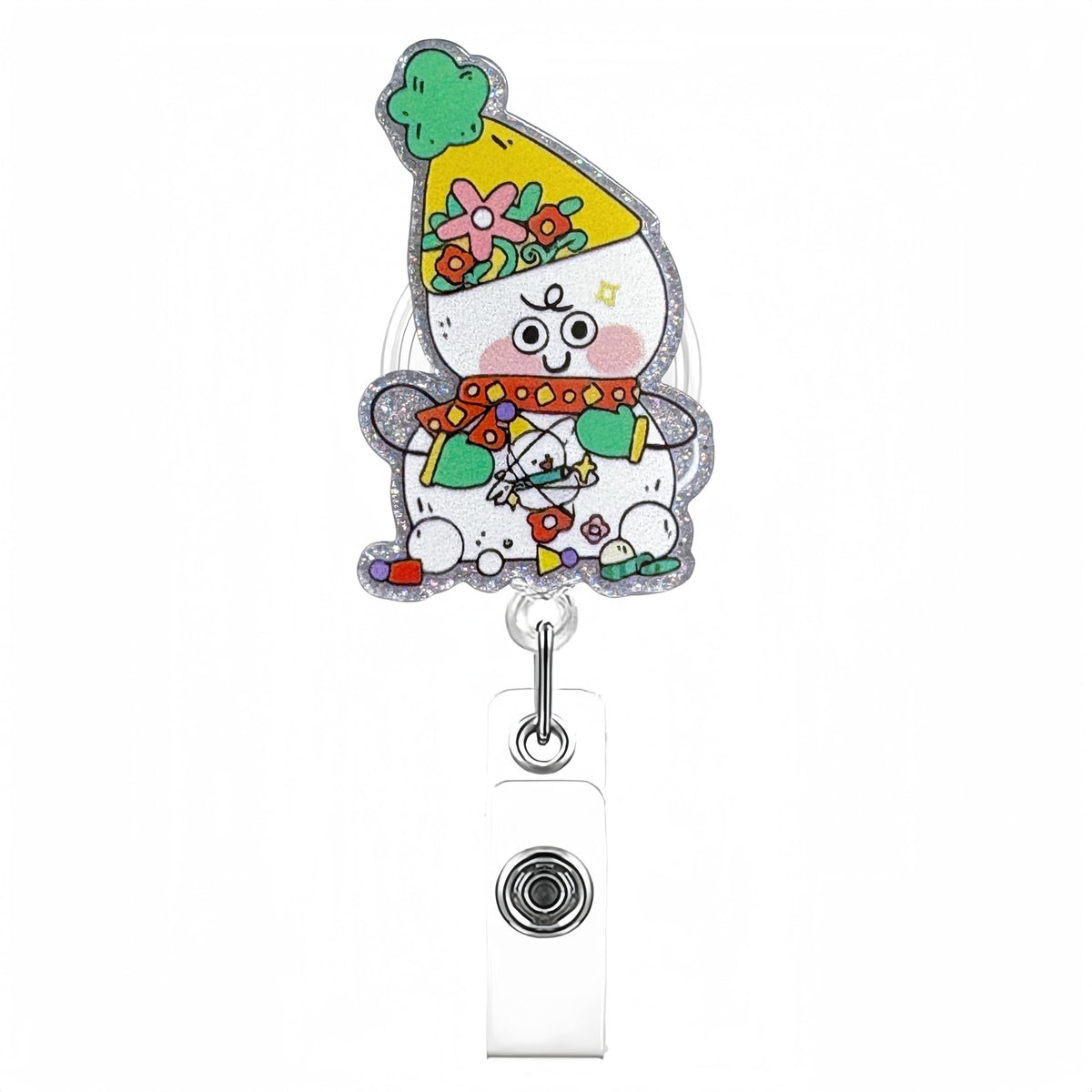 Retractable Badge Reel, Cute Badge Reels for Nurse Badge Holder with Alligator Clip for Doctor Teacher Shark