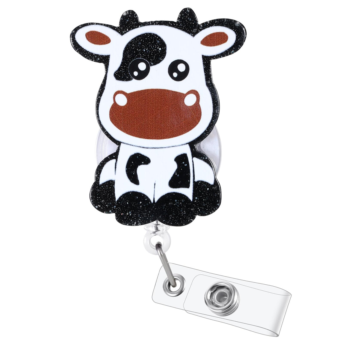 Funny Turtle Nurse Badge Reel, Cute Retractable Work Badge Holder