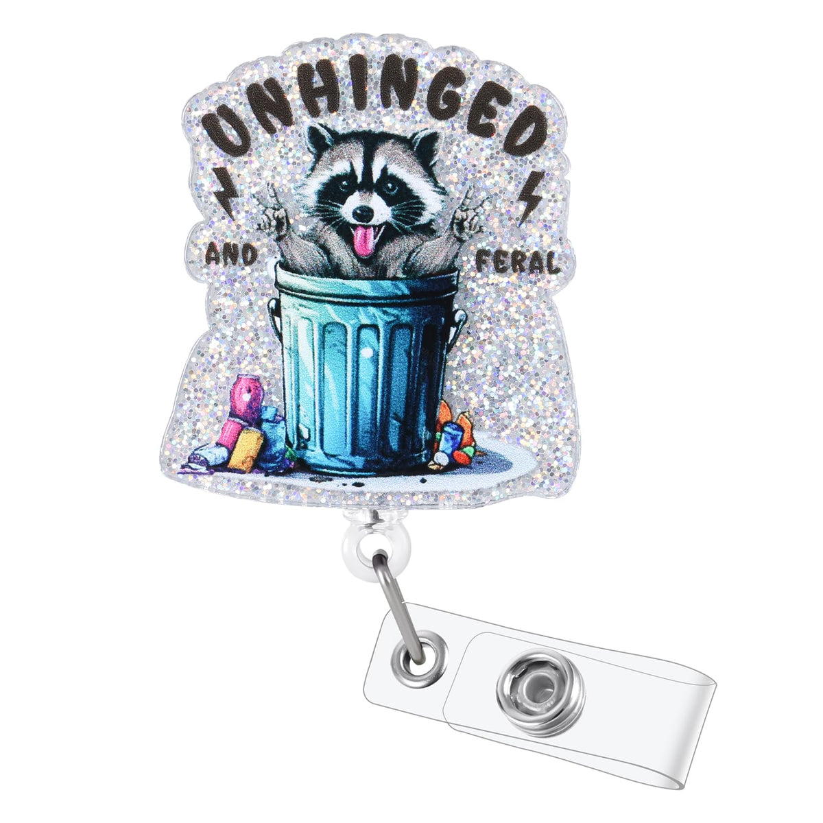 Sana Sana Colita De Rana Funny Badge Reel, Retractable RN Nurse ID Holder