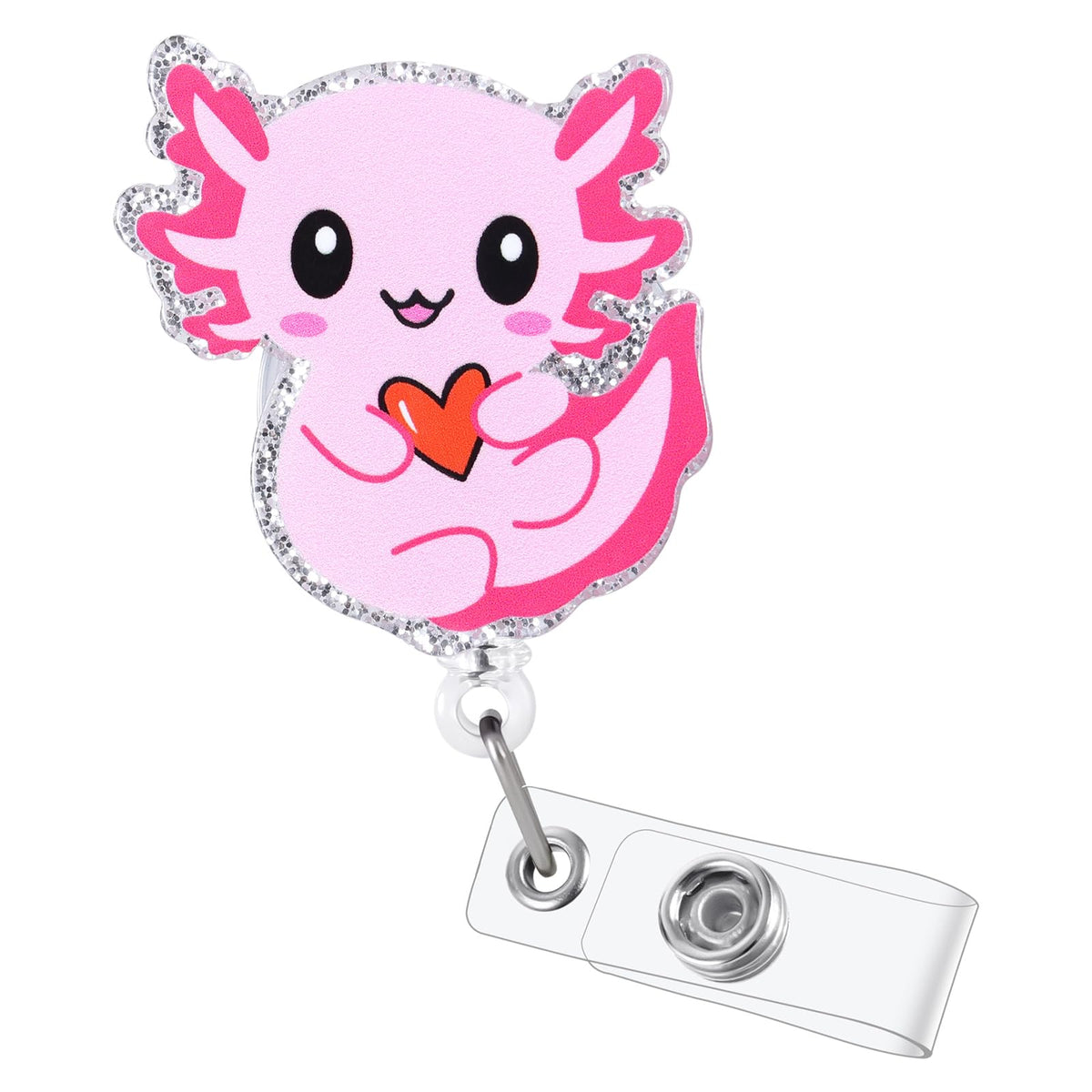 Sana Sana Colita De Rana Funny Badge Reel, Retractable RN Nurse ID Holder