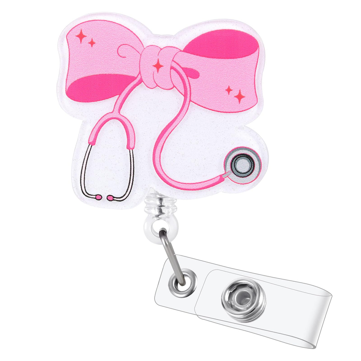 Funny Turtle Nurse Badge Reel, Cute Retractable Work Badge Holder