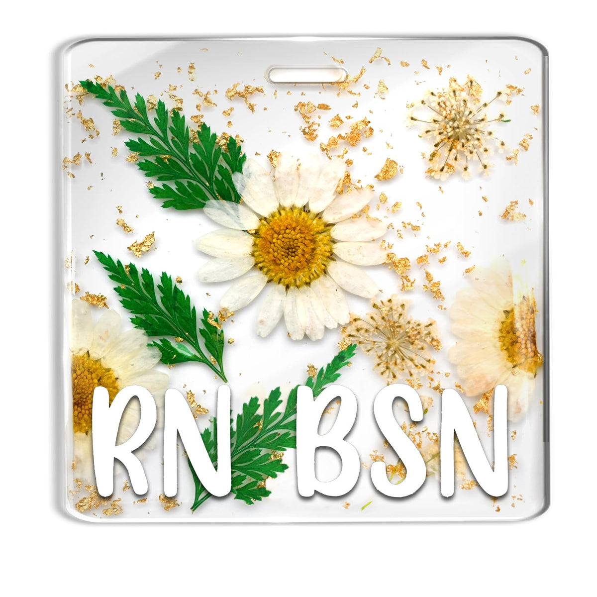 Custom Nurse Badge Personalized Name Pin, Purple, LPN