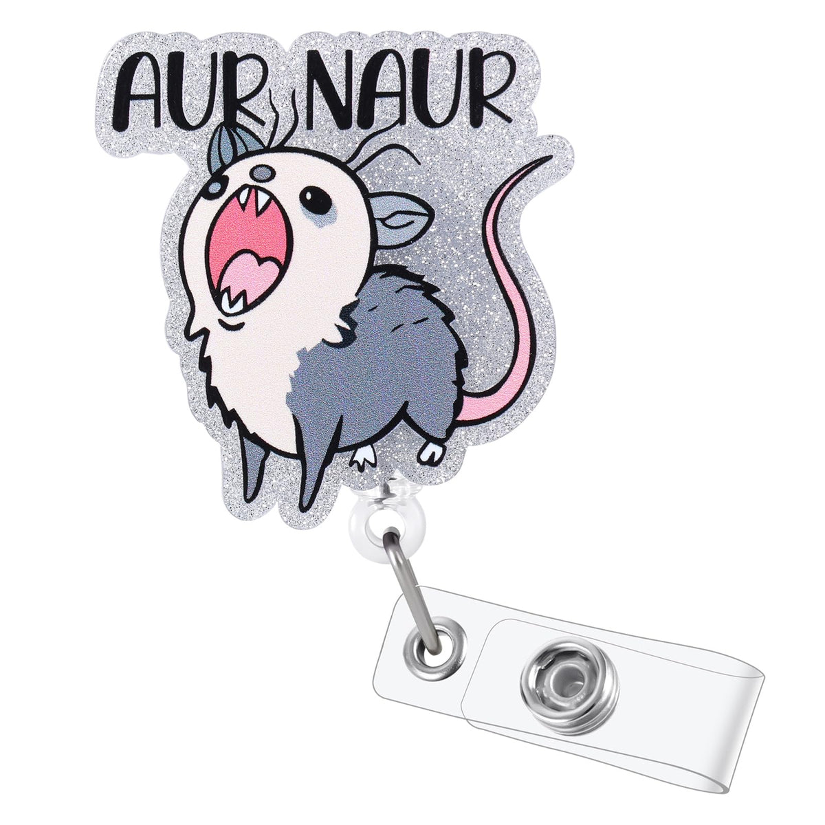 Sana Sana Colita De Rana Funny Badge Reel, Retractable RN Nurse ID Holder