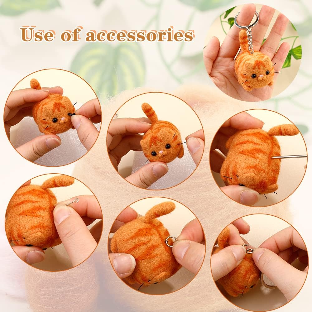 SHWAKK Needle Felting Kits, Needle Felting Starter Kit for Adult