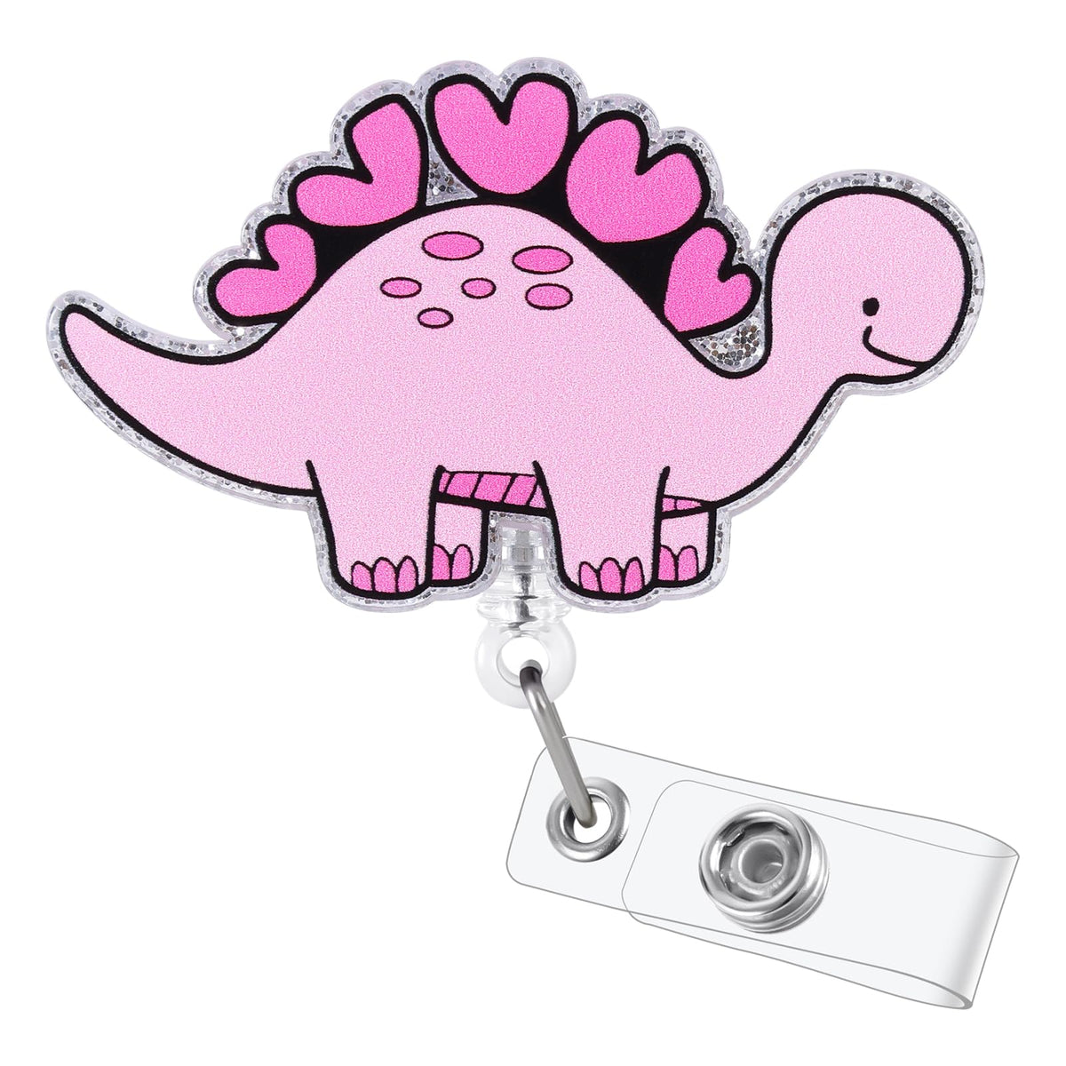 Sana Sana Colita De Rana Funny Badge Reel, Retractable RN Nurse ID Holder