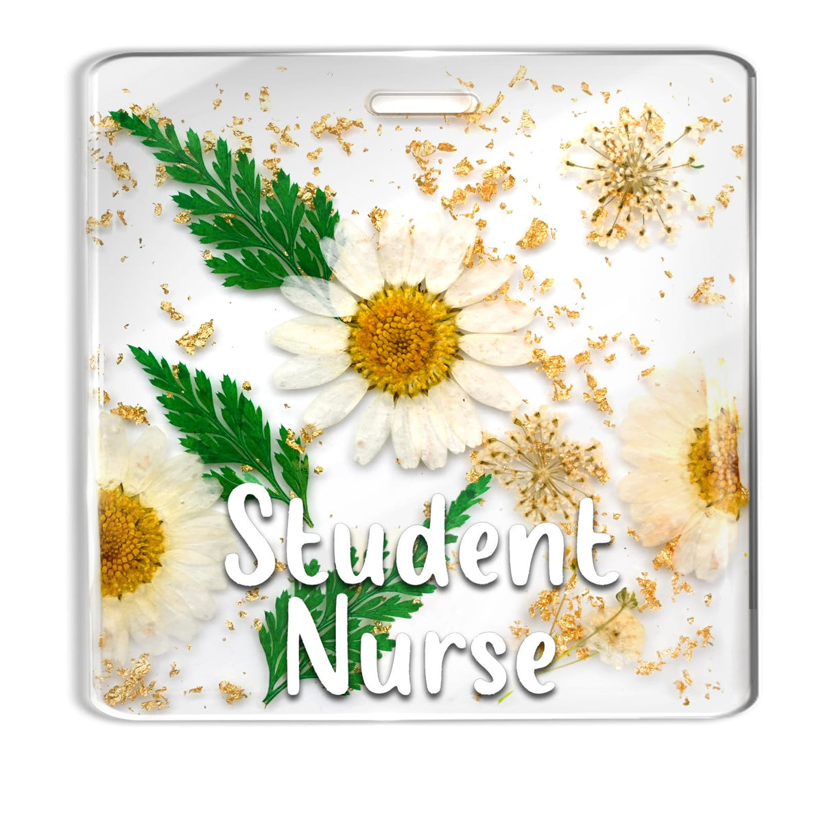 Custom Nurse Badge Personalized Name Pin, Red & Pink, Rn BSN