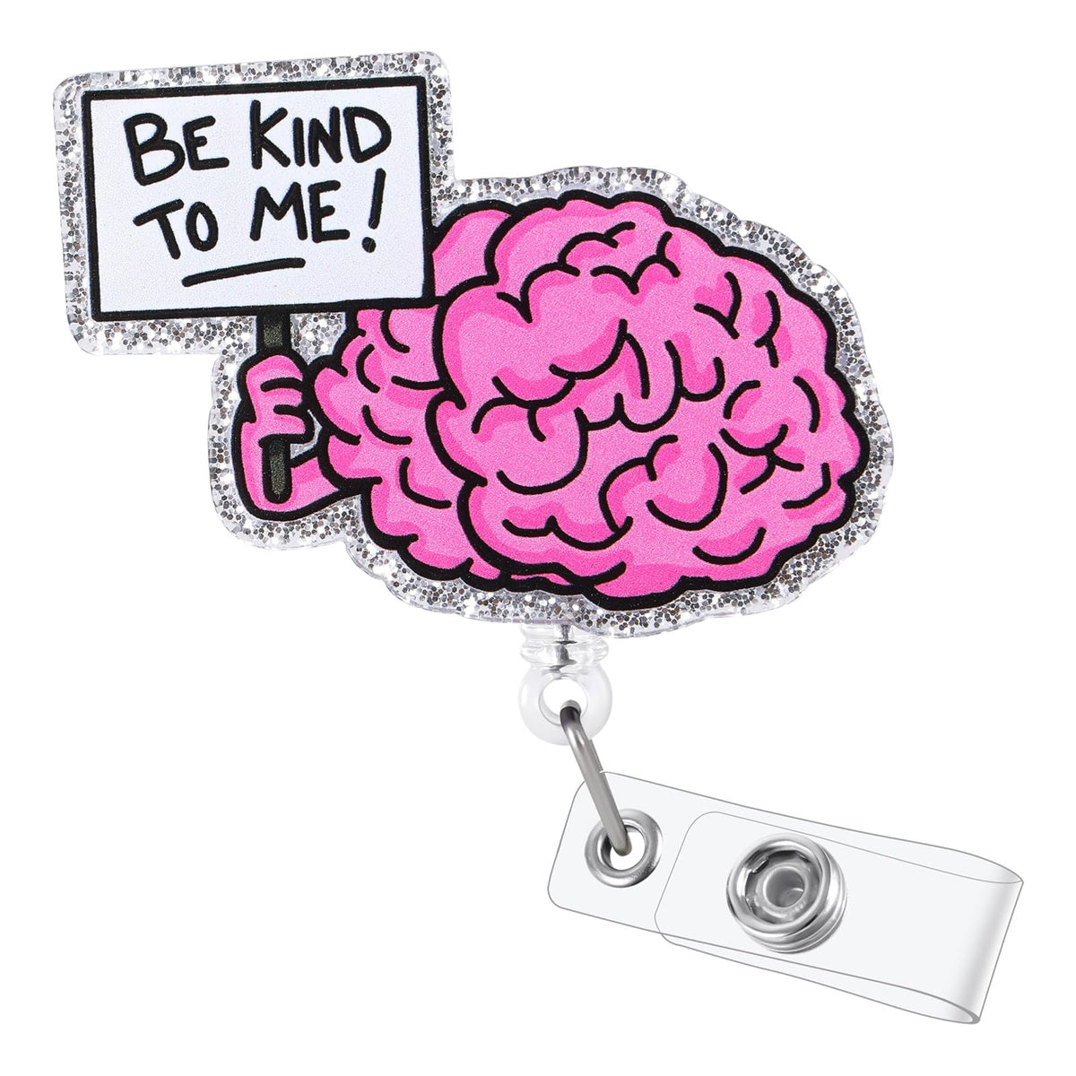 Funny Turtle Nurse Badge Reel, Cute Retractable Work Badge Holder
