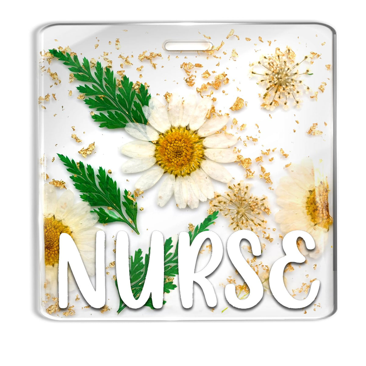 Custom Nurse Badge Personalized Name Pin, Red & Pink, Rn BSN