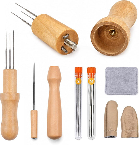 26-Piece Needles Felting kit Tools Needles Wool Felting Soft Needle Felting Pad with 2 Sizes Felting Needles for Needle Felting Craft DIY
