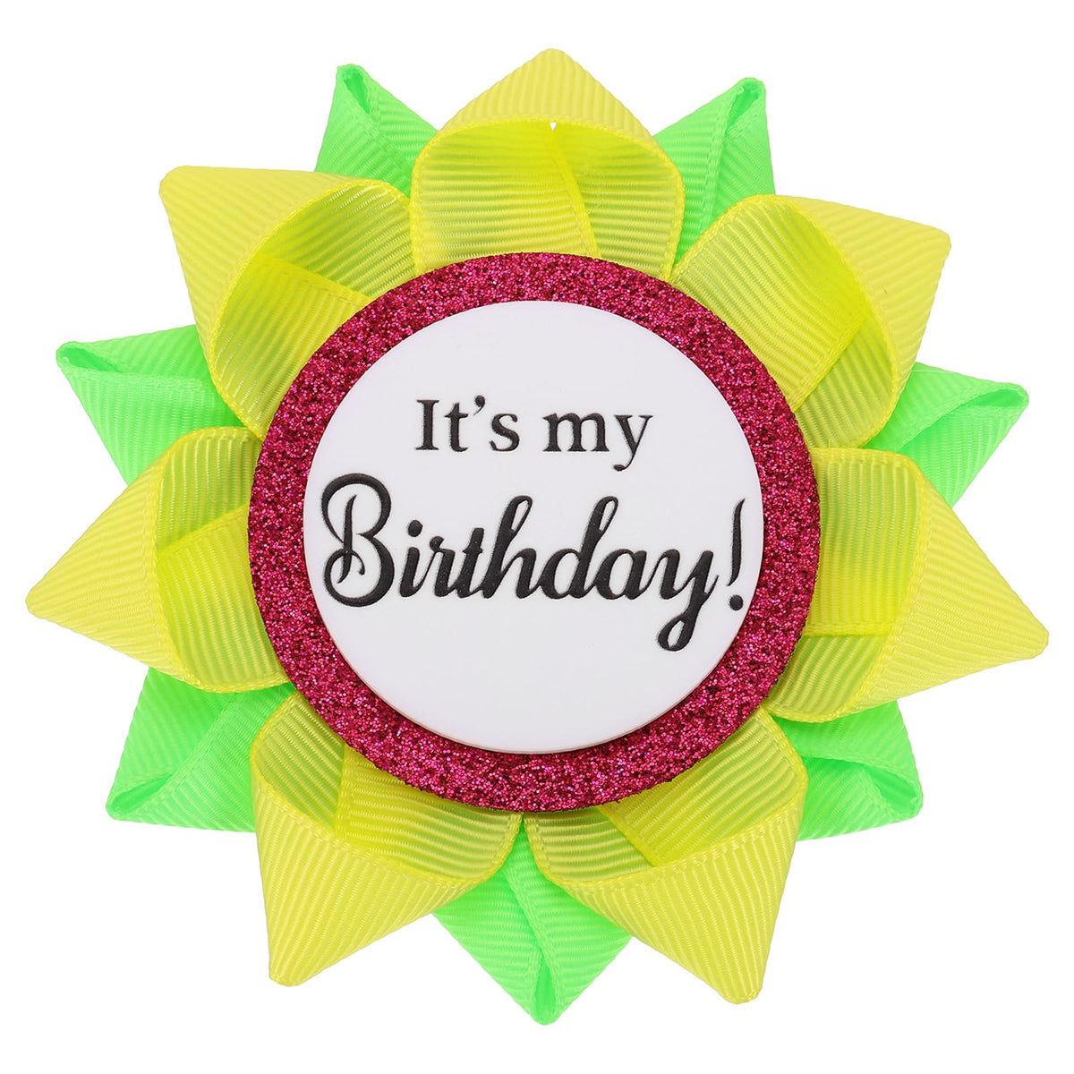 MECCANIXITY Handmade It's My Birthday Button Happy Birthday Pin Funny Badge