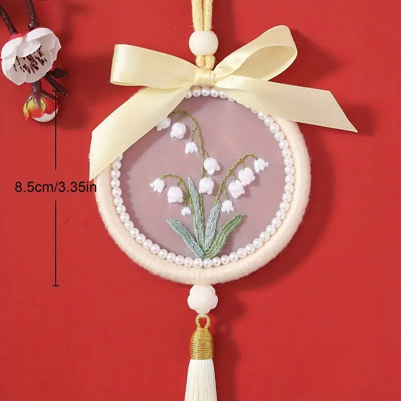 Embroidered Floral DIY Craft Kit