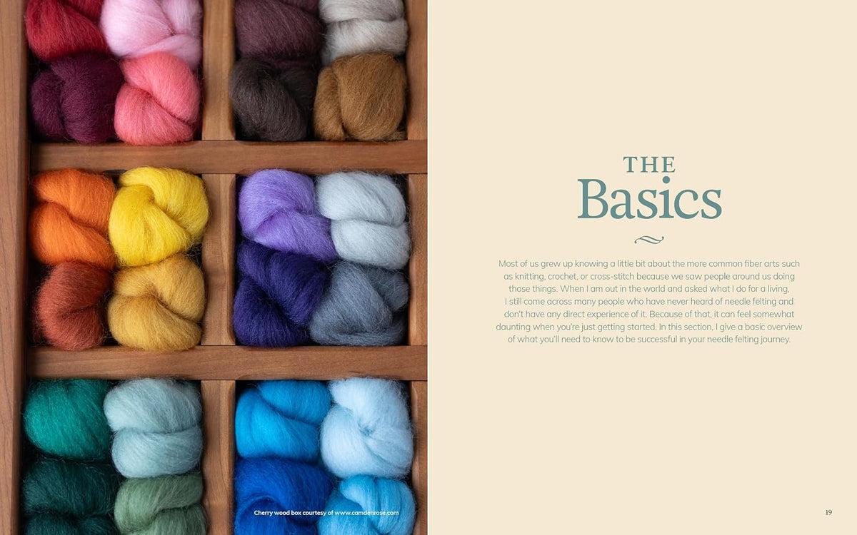 Needle Felting Through the Seasons: 12 Beginner Projects for the Home