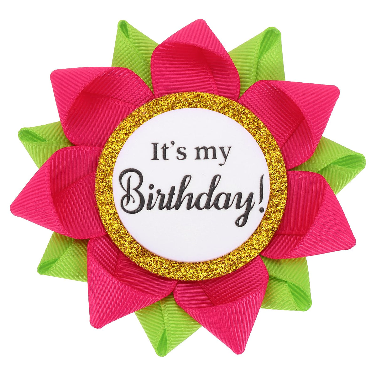 MECCANIXITY Handmade It's My Birthday Button Happy Birthday Pin Funny Badge