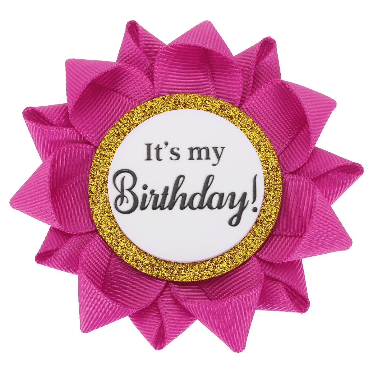 MECCANIXITY Handmade It's My Birthday Button Happy Birthday Pin Funny Badge