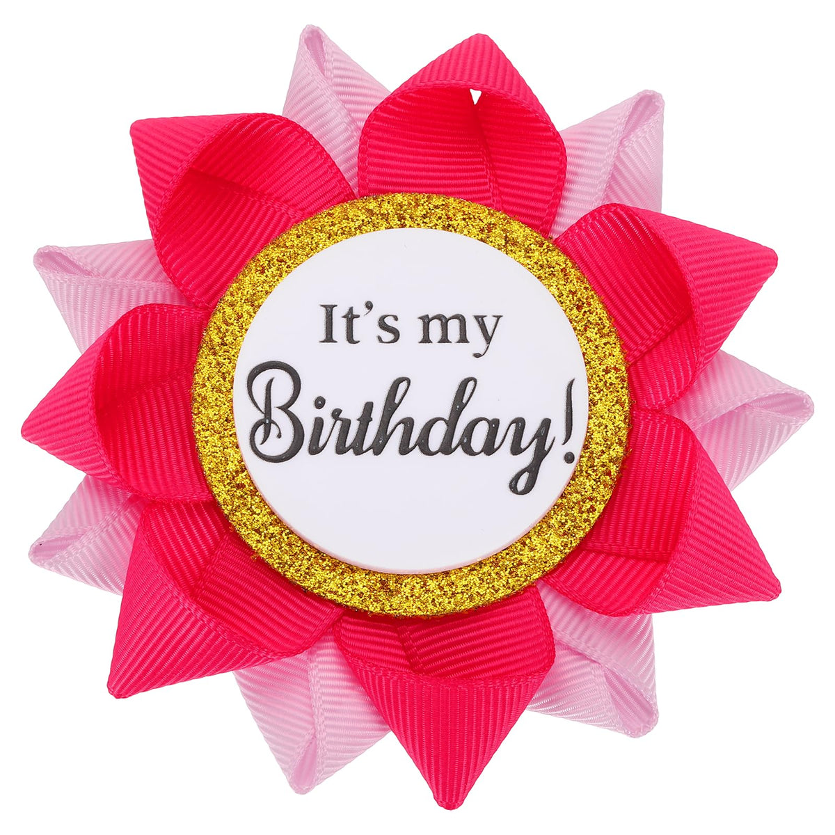 MECCANIXITY Handmade It's My Birthday Button Happy Birthday Pin Funny Badge