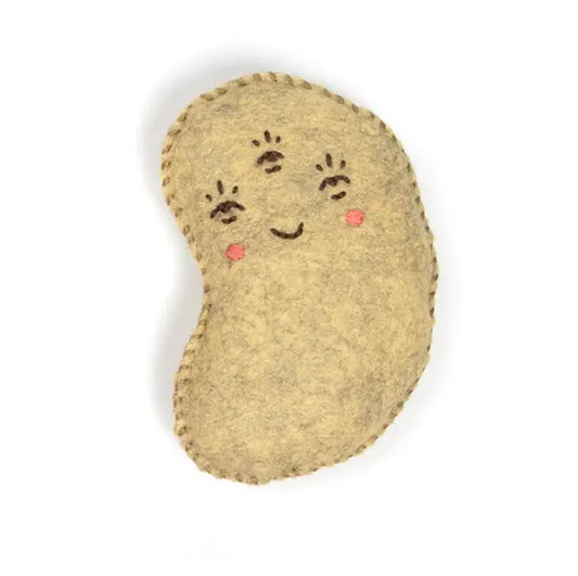 Ernie the Omnipotent Potato Wool Felt DIY Craft Kit - Unisex, Ages 5-6 With Adult Help, Ages 7+, Includes Sewing Needle, Thread, Craft Supplies, Cotton Stuffing, Instruction Booklet, 7 And Beyond